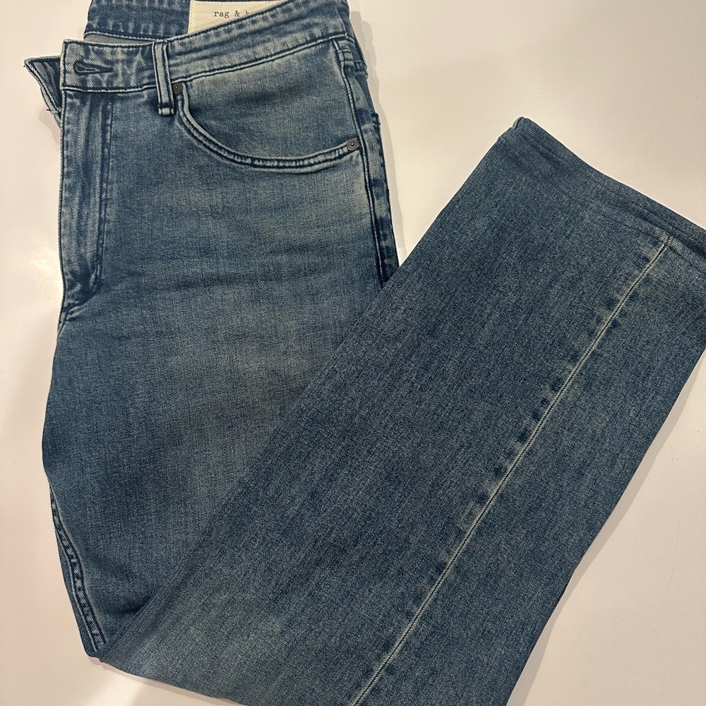 rag & bone Men's Denim Straight Jeans